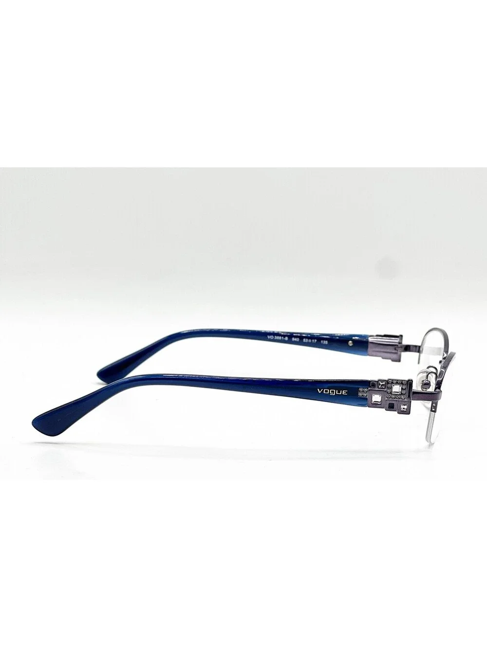 Vogue VO 3881-B 940 Violet Oval Authentic Eyeglass Frames 53-17
